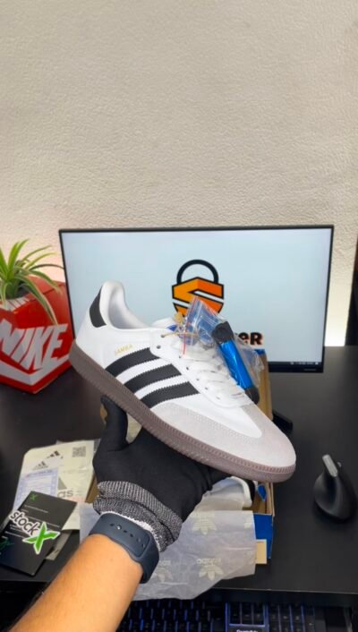ADIDAS SAMBA CLOUD WHITE CORE BLACK