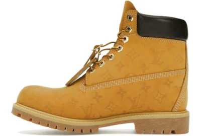 Louis Vuitton x Timberland Ankle Boot Wheat Monogram - Image 2