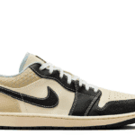 Air Jordan 1 Low Coconut Milk Black Muslin