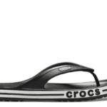 Crocs Bayaband Black/White Flip Flops