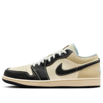 Air Jordan 1 Low Coconut Milk Black Muslin - Image 2