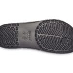 Crocs Bayaband Black/White Flip Flops