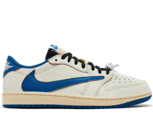 Air Jordan 1 Retro Low Fragment x Travis Scott Sail 2025