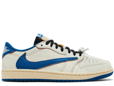 Air Jordan 1 Retro Low Fragment x Travis Scott Sail 2025