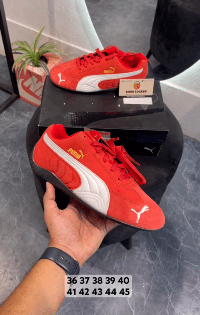 Puma Speedcat OG Red White Shoe Locker
