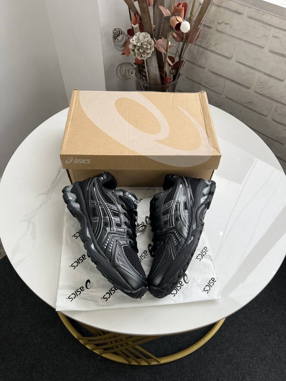 ASICS GEL Kayano 14 Black Pure Silver