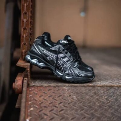 ASICS GEL Kayano 14 Black Pure Silver