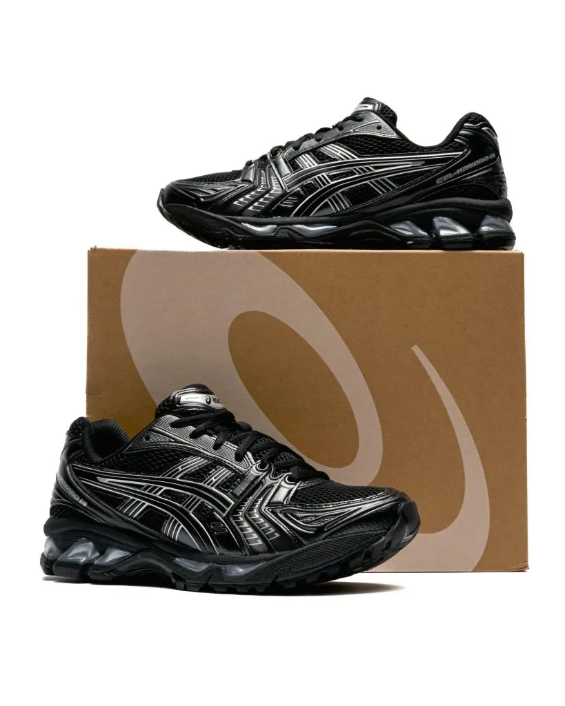 ASICS GEL Kayano 14 Black Pure Silver