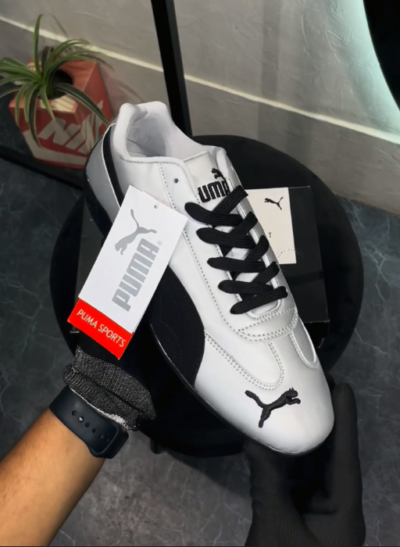 Puma Speedcat Metallic Silver Black