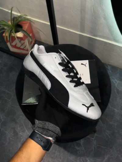 Puma Speedcat Metallic Silver Black