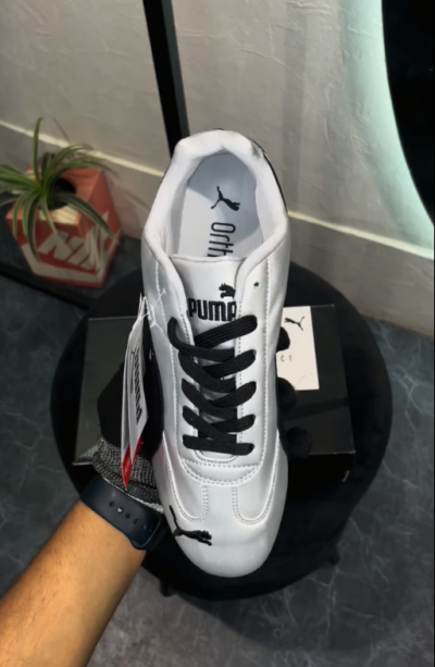 Puma Speedcat Metallic Silver Black