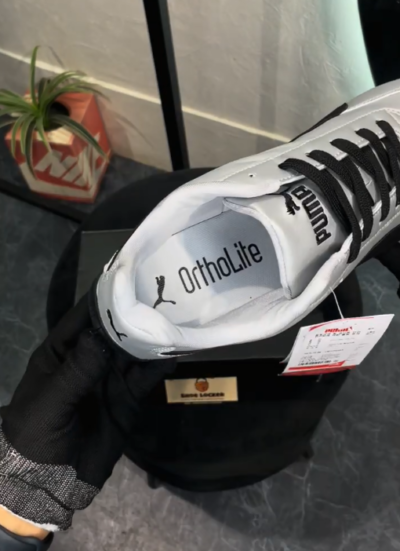 Puma Speedcat Metallic Silver Black