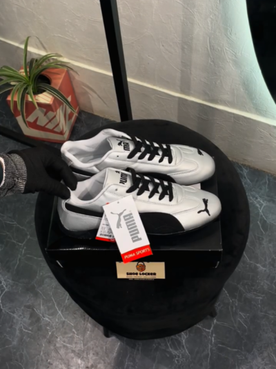 Puma Speedcat Metallic Silver Black