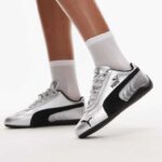 Puma Speedcat Metallic Silver Black