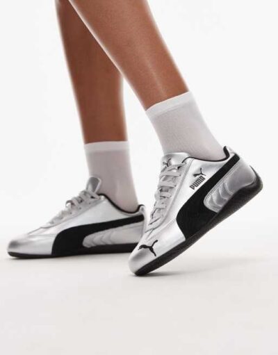 Puma Speedcat Metallic Silver Black
