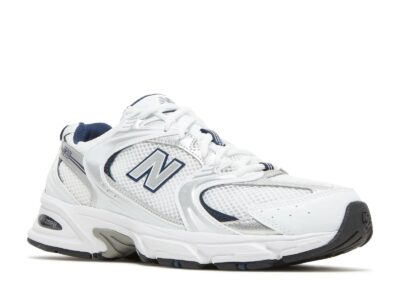 New Balance 530 White Silver Navy