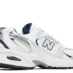 New Balance 530 White Silver Navy