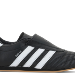 Adidas Taekwondo Slip Ons Black White