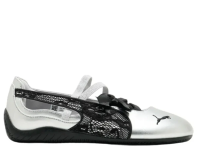Puma Speedcat Ballet Lace Ribbon silver