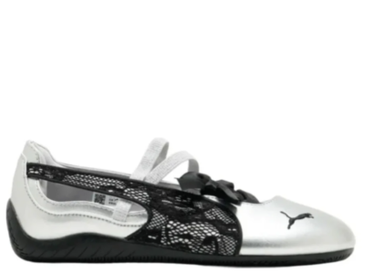 Puma Speedcat Ballet Lace Ribbon silver