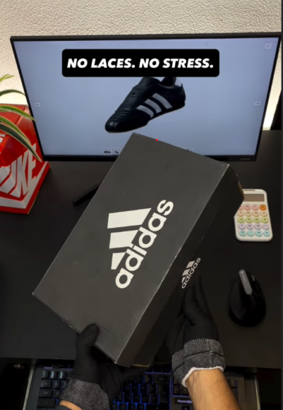 Adidas Taekwondo Slip Ons Black White