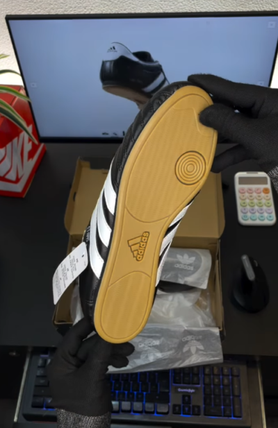 Adidas Taekwondo Slip Ons Black White