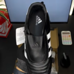 Adidas Taekwondo Slip Ons Black White