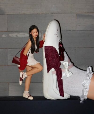 Puma Speedcat Ballet Lace Ivory Ruby Shimmer
