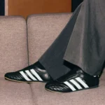 Adidas Taekwondo Slip Ons Black White