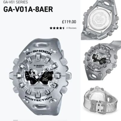G-SHOCK GA V01 Silver