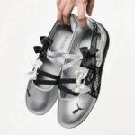 Puma Speedcat Ballet Lace Ribbon silver